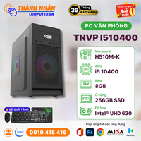 PC Văn Phòng - TNVP I510400 (Intel Core i5 10400/H510M/8GB Ram/256GB SSD)