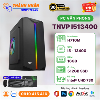 PC Văn Phòng - TNVP I513400 (I5-13400/H710/16GB Ram/512GB SSD)