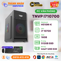 PC Văn Phòng - TNVP I710700 (Intel Core i7 10700/H510M/16GB Ram/512GB SSD)