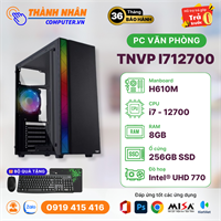 PC Văn Phòng - TNVP I712700 (I7-12700/H610M/8GB Ram/256GB SSD)