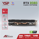 Card màn hình AIVISION GeForce RTX 2060 (6GB - GDDR6 - 1‎680 MHz - ATX - 500W)