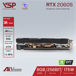 Card màn hình AIVISION GeForce RTX 2060s (8GB - GDDR6 - 1750 MHz - ATX - 500W)