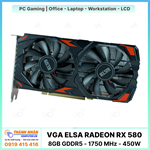 Card màn hình ELSA Radeon RX 580 Dual (8GB - GDDR5 - 1750 MHz - 450W)