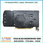 Card màn hình ELSA Radeon RX 580 Dual (8GB - GDDR5 - 1750 MHz - 450W)