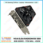 Card màn hình ELSA Radeon RX 580 Dual (8GB - GDDR5 - 1750 MHz - 450W)