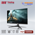 Màn hình LED monitor VSP 22inch V2205H - Trắng/Đen