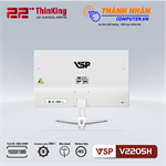 Màn hình LED monitor VSP 22inch V2205H - Trắng/Đen