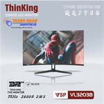 Màn hình cong 32inch VSP ThinKing Master Gaming VL32(CM3203B) Trắng/Đen New 100%