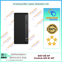 MÁY BỘ HP ProDesk 400 G7 MT Intel i3-10105 Ram 8GD4 Ổ cứng 256Gb SSD ĐEN_60U83PA New