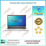 Laptop HP PROBOOK 440 G8-61G02AV / 61G05AV   I5 1135G7 Ram 8G SSD 256GB 14” FHD Win 11 Silver New FulLBox