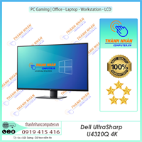Màn hình Dell UltraSharp U4320Q 43 inch/4K/IPS/USB-C New FullBox