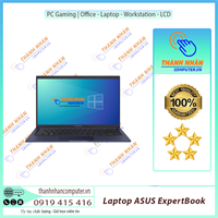 Laptop ASUS ExpertBook B1400CEAE-EK3725/EK4041T/EK3907T  I5(1135G7) 8GB SSD 512GB 14” FHD, Intel Iris Xᵉ Graphics Dos Fp Đen, nhôm New 100%