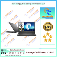 Laptop DELL VOSTRO  V3405-P132G002  AMD R3 3250U/ 8G/ HDD 1TB/ 14” FHD/ Win 11 + Office Home/ Đen New 100% FullBox