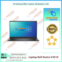 Laptop DELL VOSTRO 15 3510-7T2YC1/ 7T2YC5/ 7T2YC2 I5(1135G7)/ 8G/ SSD 256GB - 512GB/ 15.6” FHD/ Win 11 + Office home/ Đen New 100% FullBox