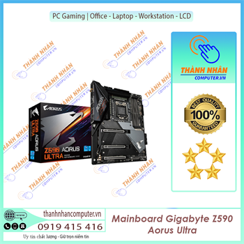 Mainboard Gigabyte Z590 AORUS ULTRA (Intel Z590, Socket 1200, ATX, 4 khe Ram DDR4) New Fullbox