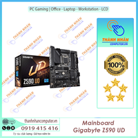 Mainboard Gigabyte Z590 UD (Intel Z590, Socket 1200, ATX, 4 khe Ram DDR4) New Fullbox