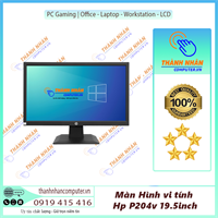 Màn hình Vi Tính HP P204v 19.5-inch Monitor/ 1600x900/ TN/ VGA/ HDMI New 