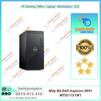 Máy Bộ Dell Inspiron 3891 Intel Core I5 - 11400 8GB DDR4 RAM 256GB SSD + 1TB HDD Win11 SL, Office HS 2021 | MTI51151W1 New 100%