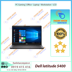 Laptop Dell latitude 5400 Intel core i5 8350u Ram 8Gb Ổ Cứng 256Gb 