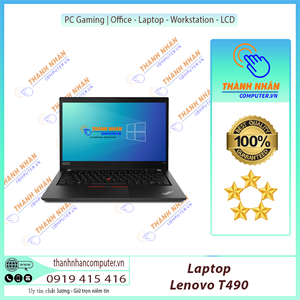 Laptop Chính Hãng Lenovo T490 Intel i7-10510 Ram 16 SSD 512 vga rời New 98%