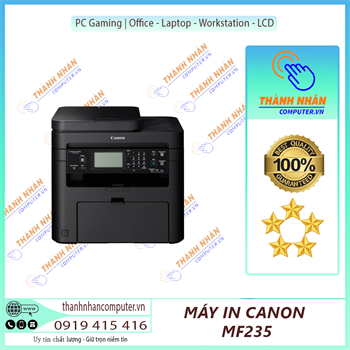 Máy in laser đen trắng Canon Đa chức năng MF235 (Print/ Copy/ Scan/ Fax)