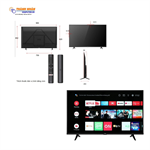 Android Tivi TCL 4K 43 inch 43P618