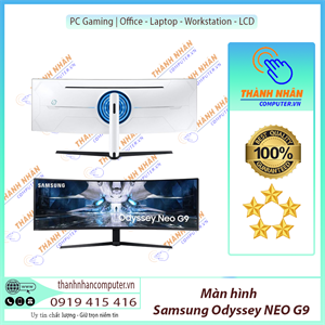 Màn hình máy tính Samsung Odyssey NEO G9 LS49AG950NEXXV 49 inch DQHD VA 240Hz Cong New FullBox