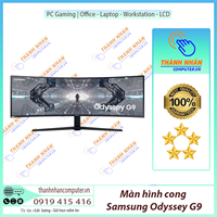 Màn hình cong Samsung Odyssey G9 LC49G95TSSEXXV 49 inch DualQHD VA 240Hz 1ms G-Sync New FullBox