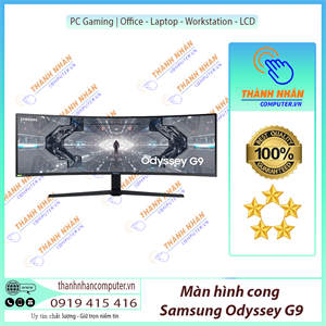 Màn hình cong Samsung Odyssey G9 LC49G95TSSEXXV 49 inch DualQHD VA 240Hz 1ms G-Sync New FullBox