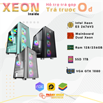 PC Gaming Dual Xeon Treo Giả Lập (VGA GTX 1080- Intel Xeon E5 2676V3 - Ram 128/256GB - SSD 1TB) Like New