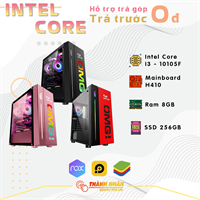 PC Gaming TNGM-310 (Intel Core i3 10105F - Ram 8GB - SSD 256GB) New 100% BH 36TH