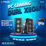 PC Gaming Dual Xeon Treo Giả Lập (VGA RX 580 8GB - Intel Xeon E5 2680V4 - Ram 64/128GB - SSD 512GB/1TB) Like New