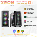 PC Gaming Dual Xeon Treo Giả Lập (VGA GTX 1080- Intel Xeon E5 2676V3 - Ram 128/256GB - SSD 1TB) Like New