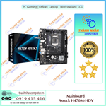 Mainboard ASROCK H470M-HDV (Intel H470, Socket 1200, m-ATX, 2 khe Ram DDR4) New Fullbox