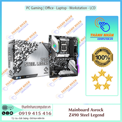 Mainboard Asrock Z490 Steel Legend (Z490 Steel Legend) New Fullbox