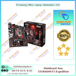 Mainboard Asus EX-B460M-V5 Expedition (Intel B460, Socket 1200, m-ATX, 2 khe Ram DDR4) New Fullbox