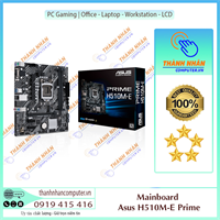 Mainboard ASUS PRIME H510M-E (Intel H510, Socket 1200, m-ATX, 2 khe Ram DDR4) New Fullbox