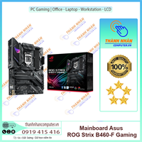 Mainboard ASUS ROG STRIX B460-F GAMING (Intel B460, Socket 1200, ATX, 4 khe Ram DDR4) New Fullbox