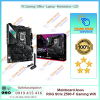 Mainboard ASUS ROG STRIX Z590-F GAMING WIFI (Intel Z590, Socket 1200, ATX, 4 khe Ram DDR4) New Fullbox