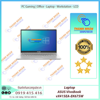 Laptop ASUS VivoBook X415EA-EK675W  I3(1115G4) 4GB SSD 256GB 14” FHD Win 11 Bạc