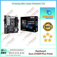 Mainboard Asus Prime Z590M - Plus (Intel Z590, Socket 1200, mATX, 4 khe RAM DDR4) New Fullbox