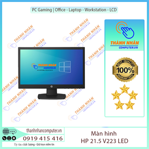 Màn hình chính hãng HP 21.5″V223 LED FullHD 16.9 60Hz New 98%