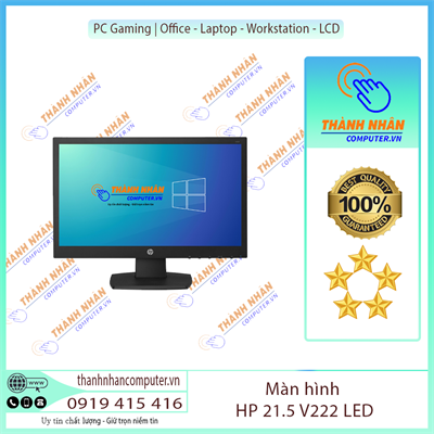 Màn hình chính hãng HP 21.5″V222 LED FullHD 16.9 60Hz New 98%