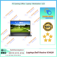 DELL VOSTRO V3420-70283385  I5(1135G7) 8G SSD 512GB 14” FHD Win 11 + Office home Đen, nhựa New 100%