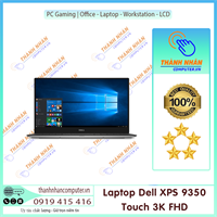 Laptop Dell XPS 13 9350 - Intel® Core™ i5-6200U / RAM 8GB / SSD 256GB / 13.3 inch 3K Tuoch Like New