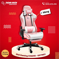 Ghế Gaming CHAHO GGTN01 - Có Gác Chân - Da PU Cao Cấp - BH 12 tháng