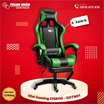 Ghế Gaming CHAHO GGTN01 - Có Gác Chân - Da PU Cao Cấp - BH 12 tháng