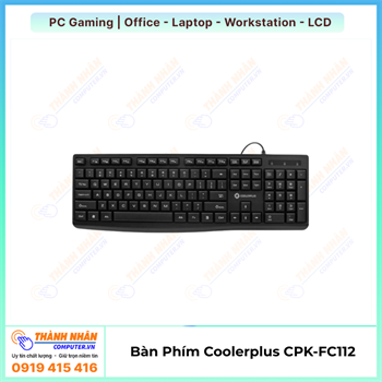 Bàn Phím Coolerplus CPK-FC112 New Chính Hãng