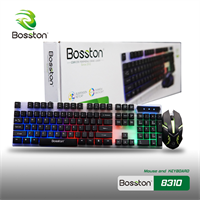 Combo Phím Chuột Gaming Led Bosston 8310 Chính Hãng FullBox