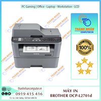 Máy in laser đen trắng Brother DCP-L2701D (Print/ Scan/ Copy/ Fax PC)